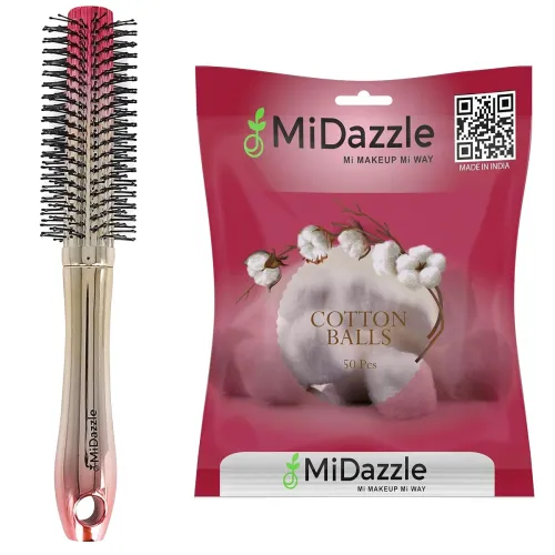 Image of Midazzle Premium Round Hair Brush Set of 2