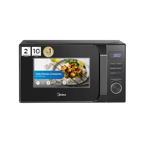 Image of Midea 20 L Solo Digital Microwave Oven with 700W Microwave Power, 6 Auto Cook Menus, Multi-Stage Cooking