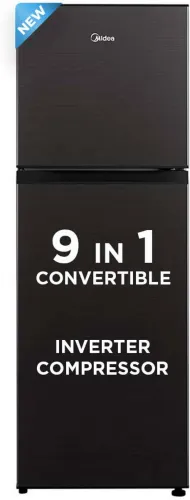 Image of Midea 233L 3-Star Convertible Double Door Refrigerator (MDRT359FGI28)