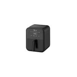 Midea Air Fryer CN40E2, uses up to 90% less fat, 1600W, 4.2L, with Rapid Air Technology (Black), Large