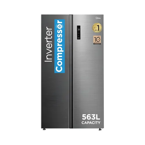 Image of Midea 563L Side-by-Side Inverter Refrigerator (MDRS710FGF46)