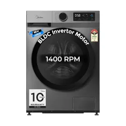 Midea 7kg 5-Star Fully Automatic Front Load Washing Machine