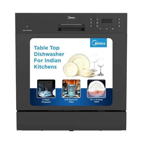 Image of Midea 8-Place Countertop Dishwasher