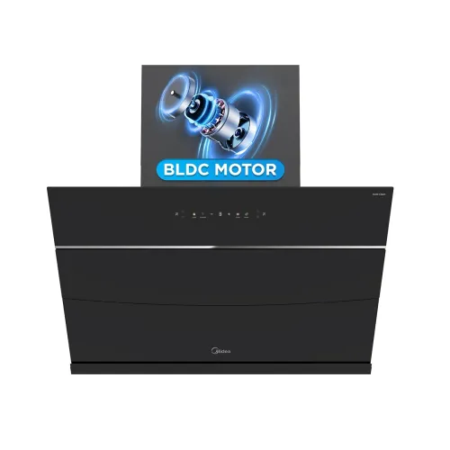 Image of Midea 90cm BLDC Wi-Fi Auto-Clean Kitchen Chimney