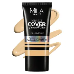 Mila Beauté Perfect Cover Foundation 4 Neutral