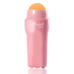 Milagro Beauty Super Lustrous Face Roller Volcanic Oil Absorbing Tool For Oily Skin | Reusable Skincare Ball | At-Home &