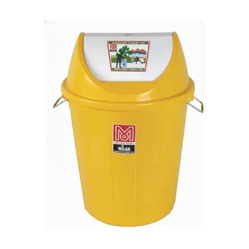 Image of Milan Plastic Swing Lid Garbage Dustbin 60 Litre