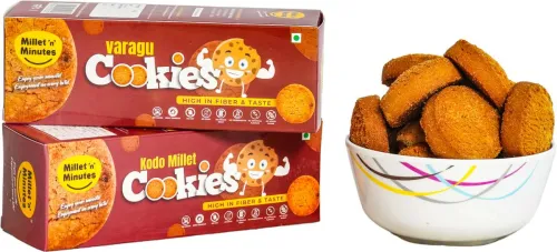 Image of Millet 'n'Minutes Varagu Cookies Biscuit (100 g)