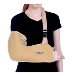 MILLOR Arm Sling Pouch Belt Size XL Beige