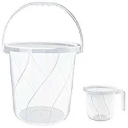 MILTON 25 L Plastic Bucket (White)