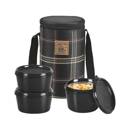 Image of MILTON (3 Containers, 1 X 320 ml, 2 X 450 ml each) With Jacket