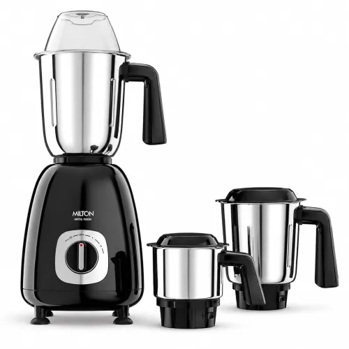 Image of Milton Artis Mixer Grinder, ISI Certified, Grindstone Blade Technology, 5 Jar