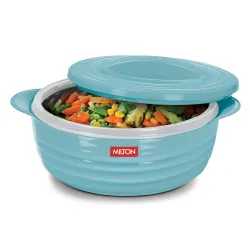 MILTON Aspire 1500 Serving Casserole, Double Walled Inner Stainless Steel, PU Insulated Kitchen Hot Pot, Keeps Food hot