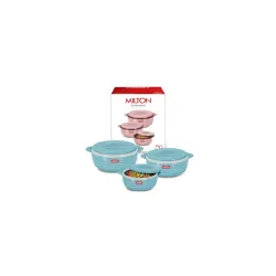 MILTON Aspire Jr. Set of 3 Serving Casserole Kitchen Hot Pot