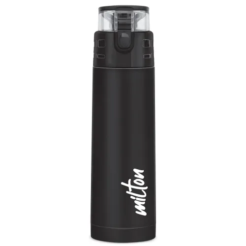 Image of Milton Atlantis 900 Thermosteel Water Bottle 750 ml, 24 Hr Hot and Cold I Leak Proof Lid, ISI Certified I Double Wall Va
