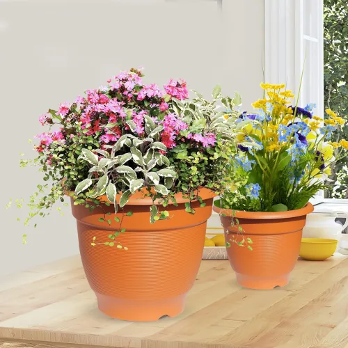 Image of Milton Blossom Mate Round Planter Pot (1Piece)