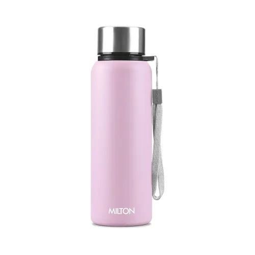 Image of MILTON Brim 750 Stainless Steel Water Bottle 690 ml, Single Walled, ISI Certified I Leak Proof Lid, Rust Proof I For Sch
