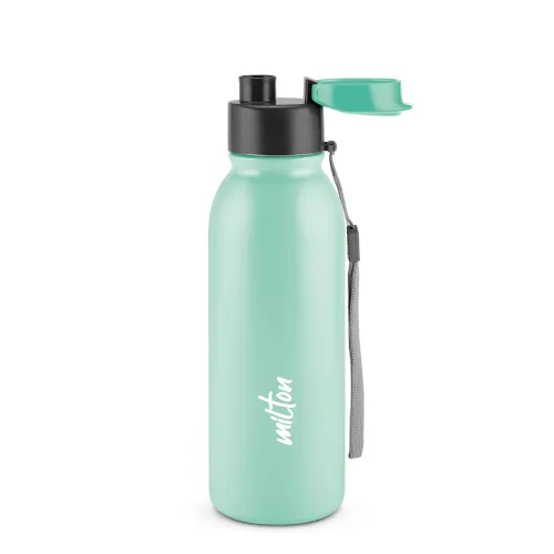 Image of MILTON Caper 750 Stainless Steel Water Bottle 670 ml, Single Walled, ISI Certified I Leak Proof Lid, Rust Proof I For Sc