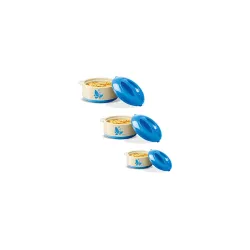 MILTON New Orchid Jr. Casserole Gift Set of 3, Blue