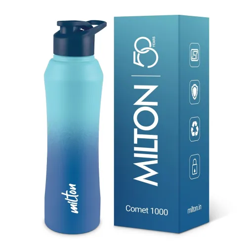 Image of MILTON Comet 1000 ISI Certified Stainless Steel Water Bottle I Leak Proof I Rust