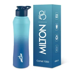MILTON Comet 1000 ISI Certified Stainless Steel Water Bottle I Leak Proof I Rust