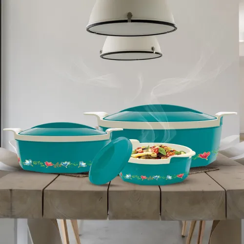 Image of Milton Elegance Jr. 3-Piece Steel Casserole Set