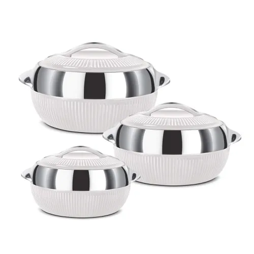 Image of MILTON Fiesta Insulated Casserole Set of 3 450ml