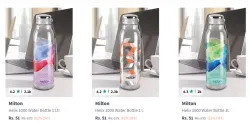  Milton Helix 1000ml Water Bottle Starting At @₹51