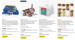 Milton Household Accessories Minimum 70% Discount