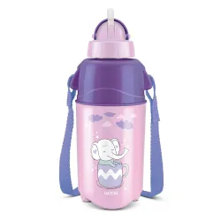 Milton Kool Trendy Kids Plastic Insulated Water Bottle 370 ml