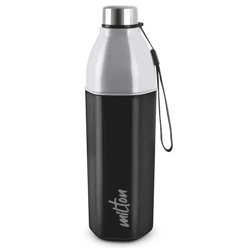 Image of Milton Water Bottle Kool Hexone 1200 PU Insulated, 1.12 Litre, Leak Proof, BPA Free, Ideal for Home, Office, Gym, Travel