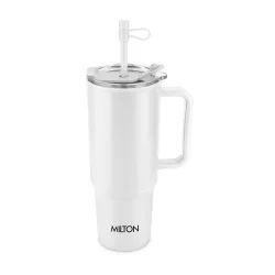 MILTON Maven 1000 Plastic Water Tumbler 2-in1 Lid Sip or Gulp Sturdy Handle