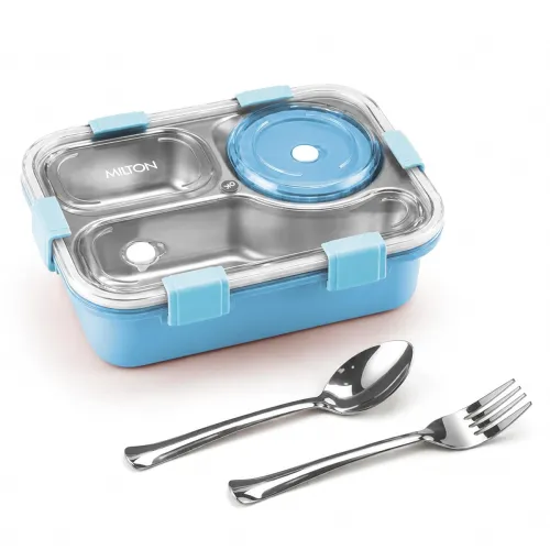 Image of MILTON Meal Caddy Bento Stainless Steel Lunch Box 750ml