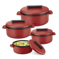 Milton Micronova Inner Steel Casserole,(Set of 4)