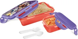 Milton Mini Fun Treat Superhero Kids Tiffin Box