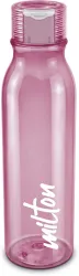 MILTON Name Tag 1000 ml PET Bottle (Pack of 1, Pink)