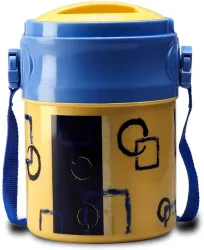 MILTON Odyssy-Blue And Yellow 5 Containers Lunch Box  (Thermoware)