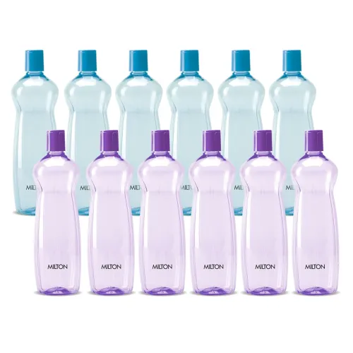 Image of MILTON Pacific 1000 Water Bottle 1 Litre each, set of 12