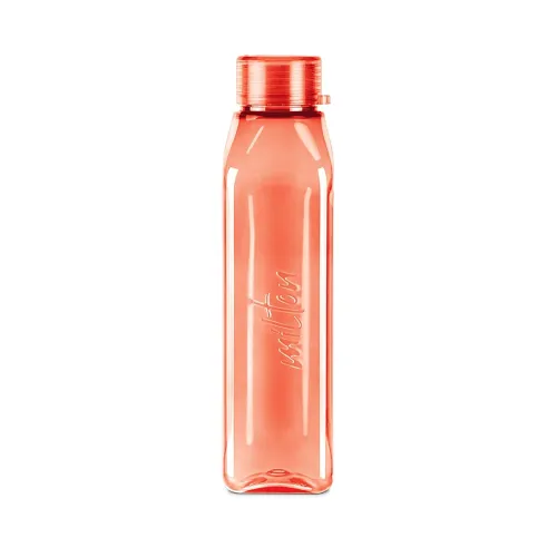 Image of MILTON Prime 1000 Pet Water Bottle, 1 Piece, 1 Litre, Red, Reusable Plastic Fridge Bottle, BPA Free and Leak Proof Water