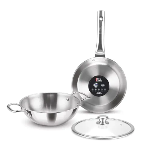 Image of Milton Pro cook Triply 3Pcs Induction Cookware 