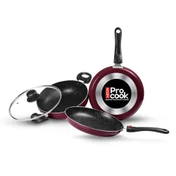 Milton Pro Cook 3-Piece Non-Stick Cookware Set