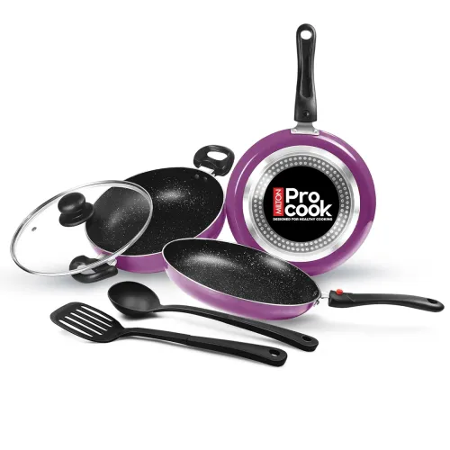 Image of Milton Pro Cook Induction Cookware Set off 5Pcs 