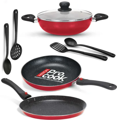 Image of MILTON Pro Cook Kitchen Pride Plus (Aluminium, 7 - Piece)