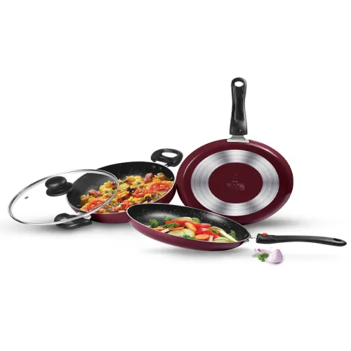 Image of Milton Pro Kitchen 3pcs Non-Stick Kitchen Cookware