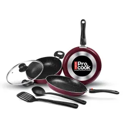 Milton Pro Cook 5-Piece Nonstick Cookware Set