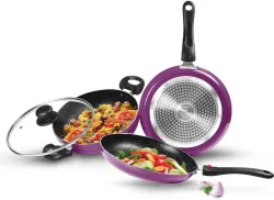 Milton Pro Cook Granito Non-Stick Cookware Set