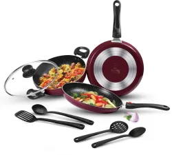 Milton Pro Cook Granito Non-Stick Cookware Set 7-Piece