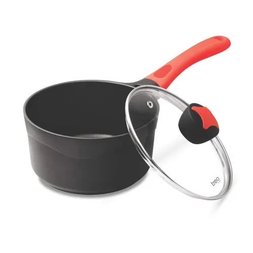 Image of Milton Pro Cook Die Cast Milk Pan with Lid and Handle, 2.15 Litre
