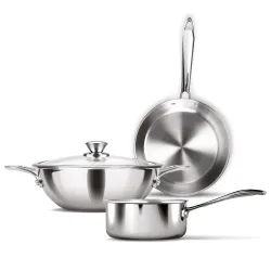 Milton Procook Triply Induction Base Cookware Set of 3