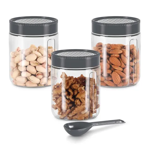 Image of MILTON Radiant 750 Plastic Pet Storage Jar and Container, Set of 
